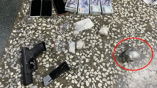 抓通緝犯!手提包驚見手榴彈、鎮暴槍 軍方給解答