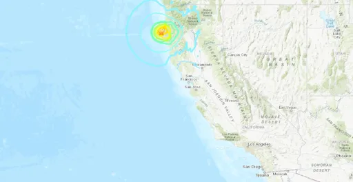 美國北加近海地震規模6.4　「搖晃15至20秒」、6.4萬戶停電