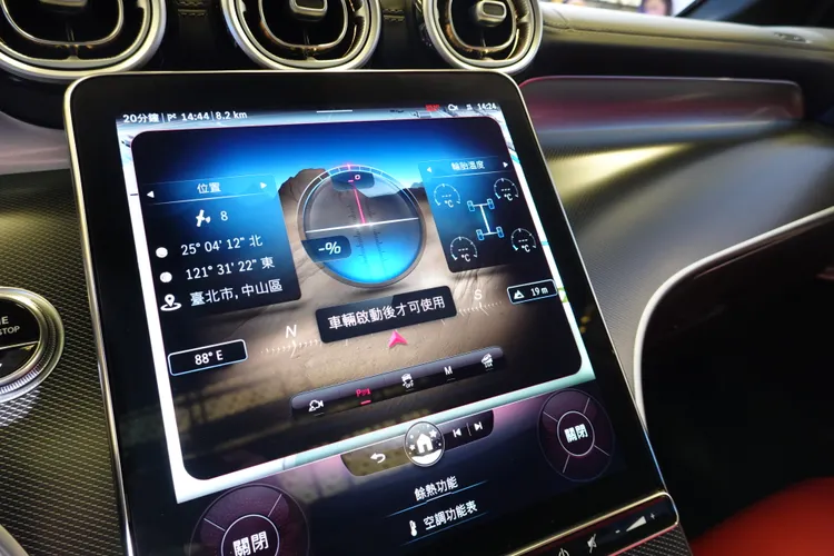 配有越野駕駛模式。吳凌祺攝
