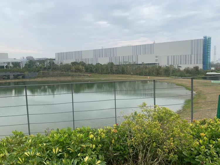 台積電嘉明湖。蕭文康攝