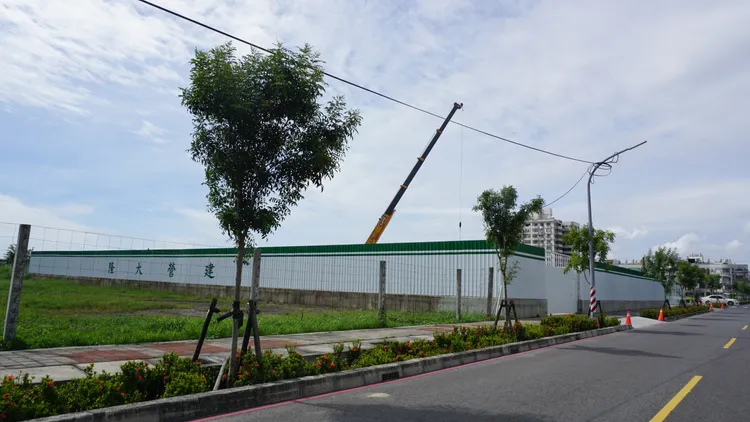 87期重劃區目前有多家指標建商購地，但尚無新案推出銷售。葉家銘攝