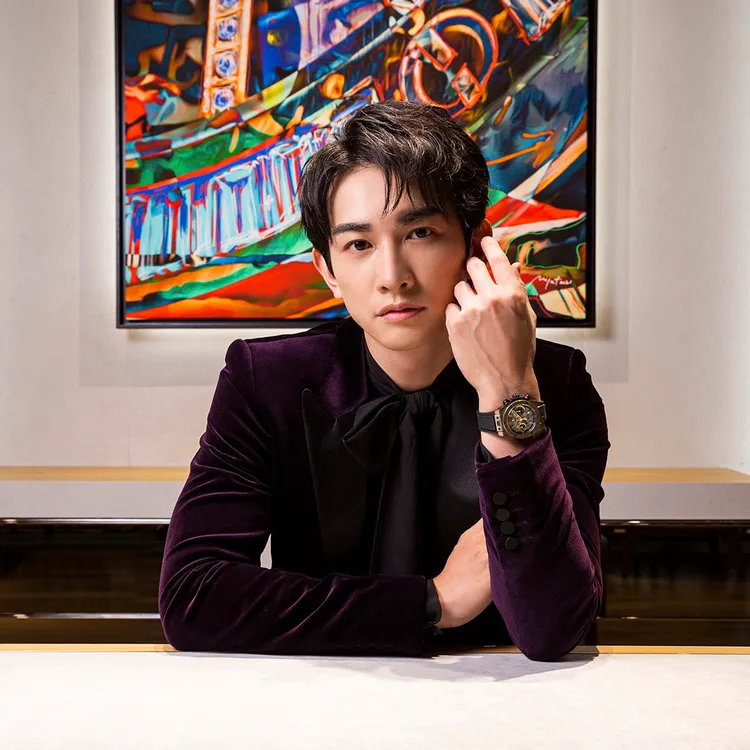 町田啓太先前受邀造訪瑞士製錶宇舶的東京旗艦店。翻攝keita_machida_official IG