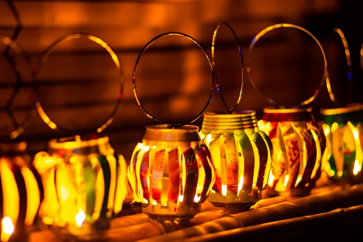 空山祭手提小燈籠。文化局提供