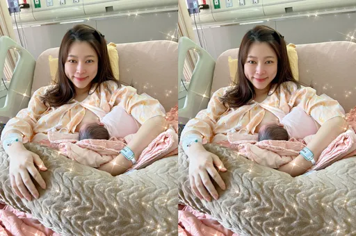 獨家|主播葉映彤淚誕3600克寶貝 笑虧兒子「怎麼哭起來這麼難聽」