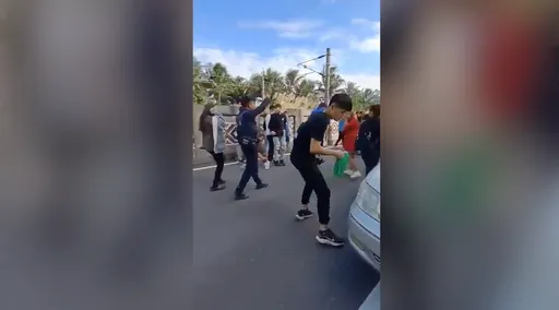 醉漢發酒瘋「盧小小」上演大亂鬥 花蓮警對空鳴槍壓制
