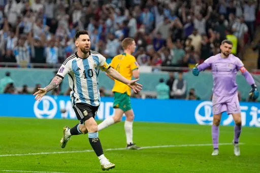 世界盃｜偉大！梅西生涯千場出賽又進球　阿根廷2：1淘汰澳洲晉8強