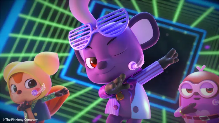 《碰碰狐音樂電影 : 奇幻城嘉年華》要陪小朋友過寒假。台北双喜提供