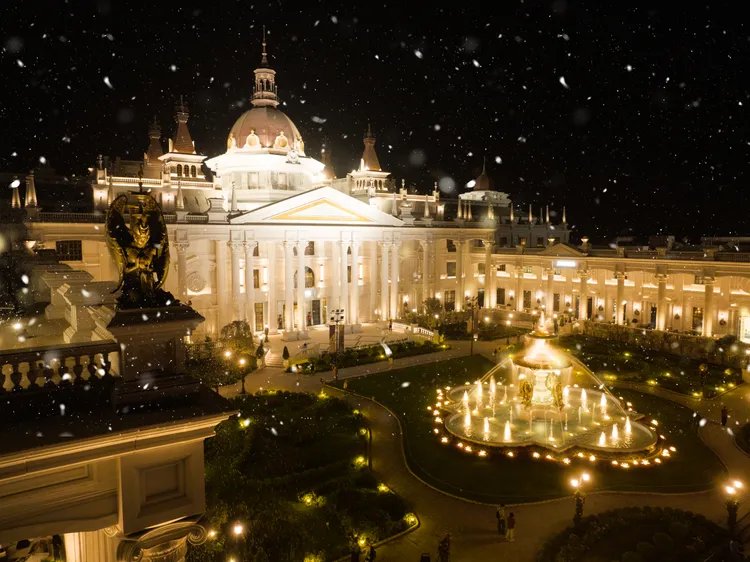 佐登妮絲每晚下雪花過聖誕。業者提供