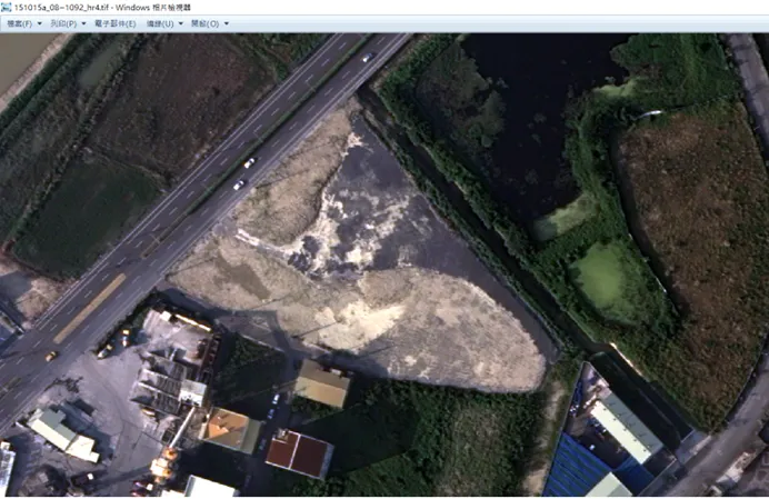 檢方調閱2015的衛星空照圖做佐證。讀者提供