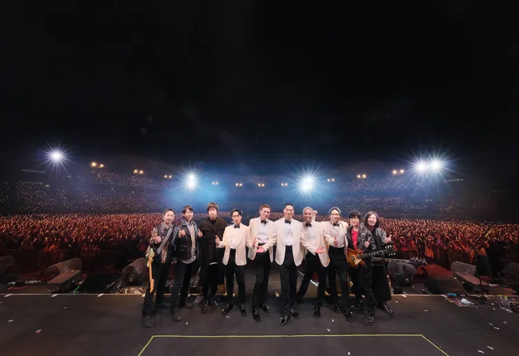 AKIRA與EXILE THE SECOND團員跟五月天合作。相信音樂提供