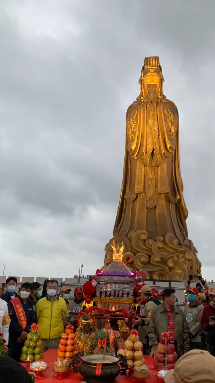 大甲媽祖「媽宮三甲七保」遶境聯合祭典今晚在媽祖文化園區舉行。澎湖縣政府提供