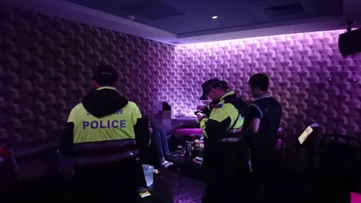 芦洲分局清查辖内夜生活场　意外捕获5名嫌犯