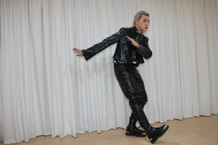 嘻小瓜感謝利菁給他機會，對於利菁的恩怨傳聞，希望到此為止。彭欣偉攝