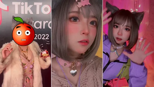 影片｜百萬網美領獎「真面目曝光」　嫩臉大走鐘！網驚：什麼鬼好可怕