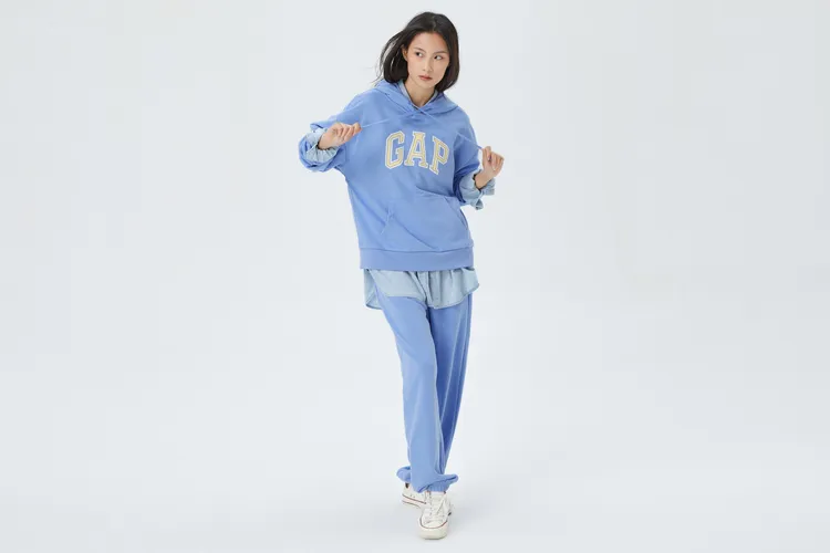 Gap冰淇淋系列推出初戀藍、薄荷綠等馬卡龍新色。業者提供