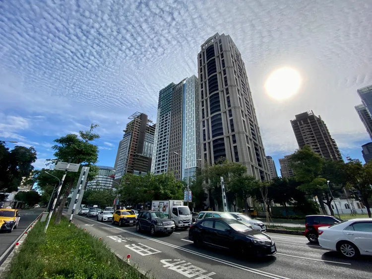 劉姓富商「台中帝寶」豪宅位在35樓，居高臨下、視野良好。資料照片