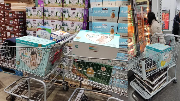 賣場購物車上，幾乎都會發現幫寶適的蹤跡！