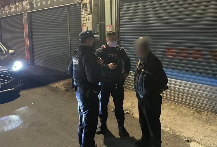 警方尋獲洪姓協尋男子。龜山警分局提供