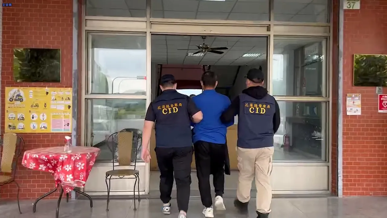 張嫌移送後收押禁見。警方提供