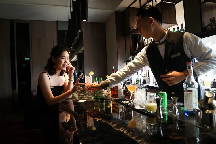 台中福華FUN兔派對提供美酒。台中福華飯店提供