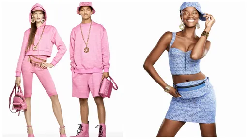 時尚鬼才也淪陷名牌logo風潮 密密麻麻展現存在感