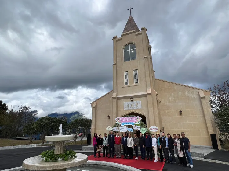 梨山耶穌堂是全國最高的教堂。民眾提供