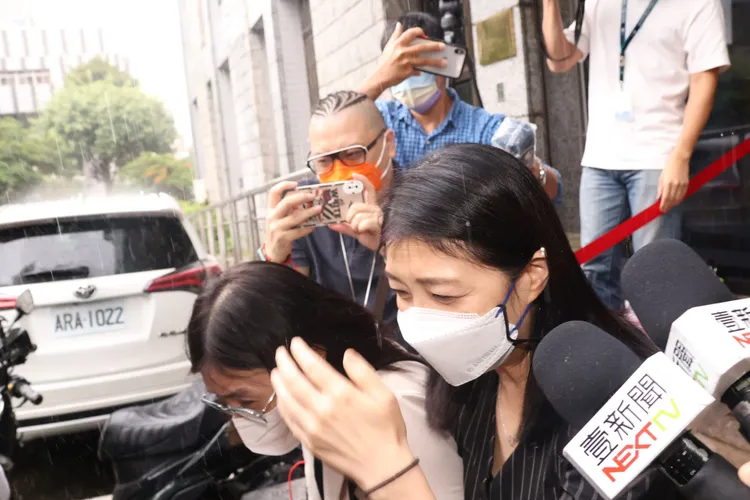 黃嘉千今年9月現身離婚官司。資料照