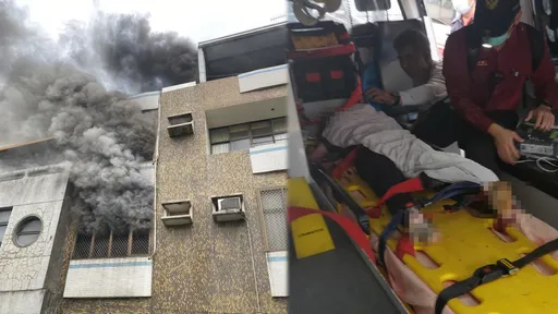 直擊苗栗3死惡火！阿公「唯一逃生」　回頭驚見3孫遭濃煙吞噬哭了