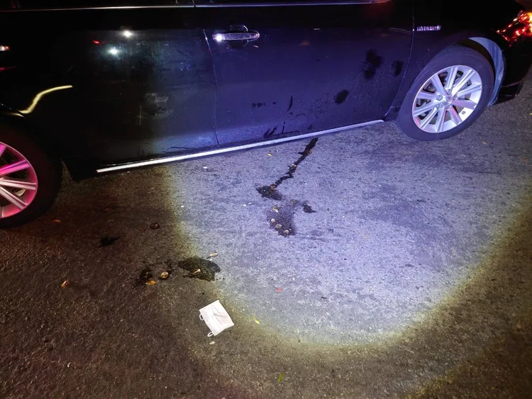 女童又遭小客車輾過。中壢警分局提供