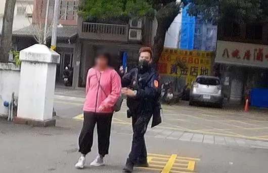 警方發現需特別關懷女子隨即帶回所內。警方提供