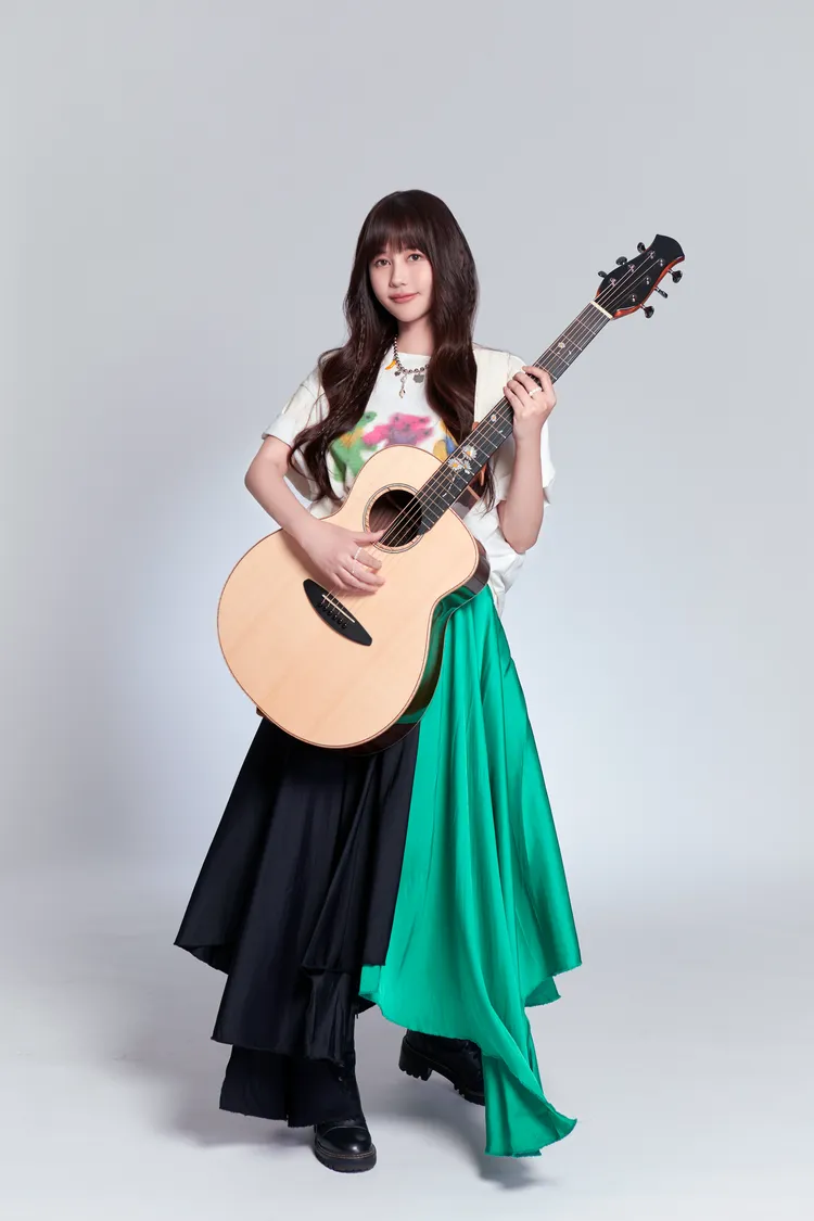 琳誼跨年表演準備好防寒衣物。麗寶提供