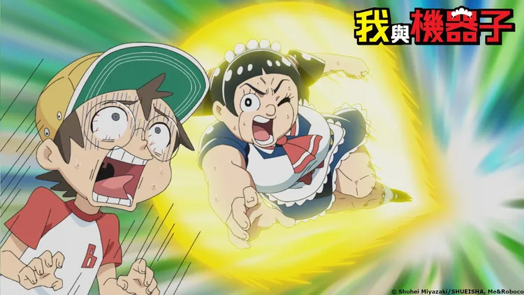 平凡人（左）的機器人卻是強壯卻不會做事。羚邦集團提供