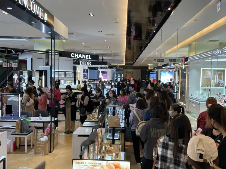 板橋大遠百熱況。業者提供