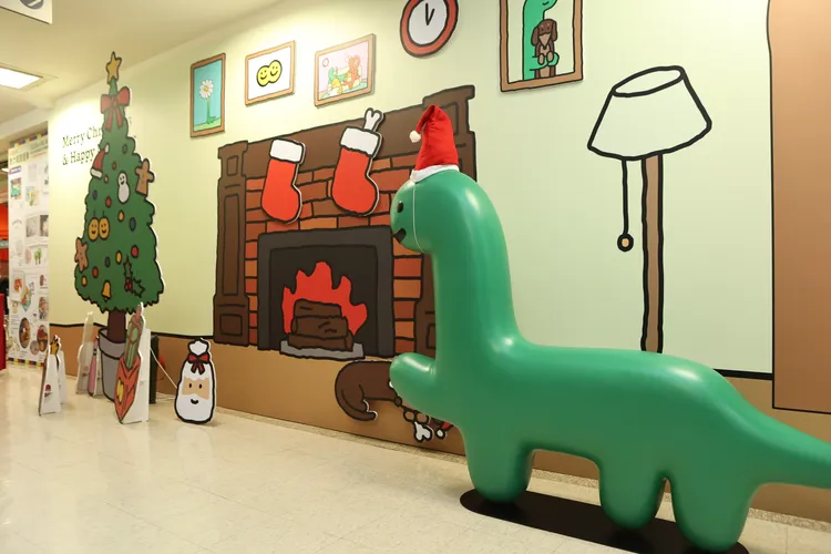 JOGUMAN打卡牆。翁玉信攝