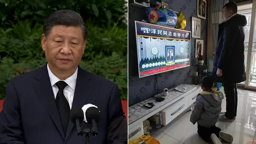 教師下令「看習近平的追悼會」拍照上傳 網友笑噴:我們懷念他