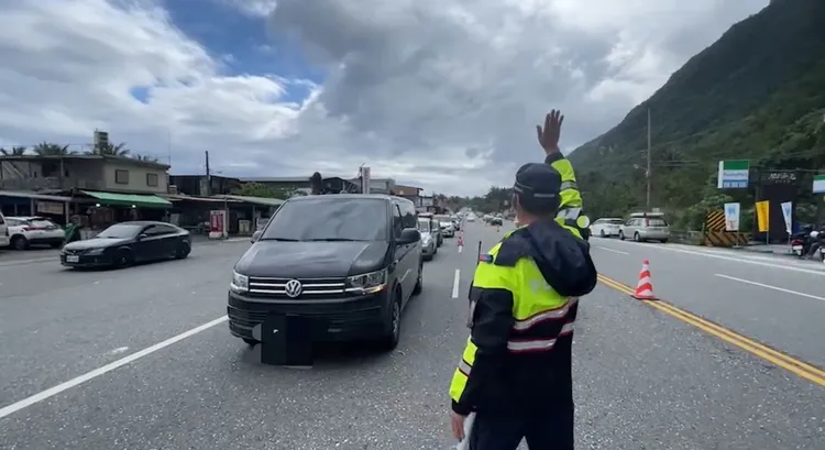 元旦交管。警方提供