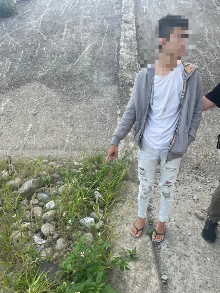 何姓主嫌籌畫的強盜案，沒想到僅得手8千多元。讀者提供