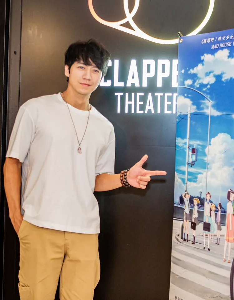 中日混血藝人白川祐平被《好想傳達你的聲音》感動不已。蜜蜂工房提供