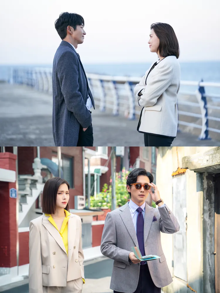 金智恩今年跟李準基合作《Again My Life》（上圖）、與南宮珉搭檔《千元律師》都是話題夯劇。friDay影音、Disney+提供