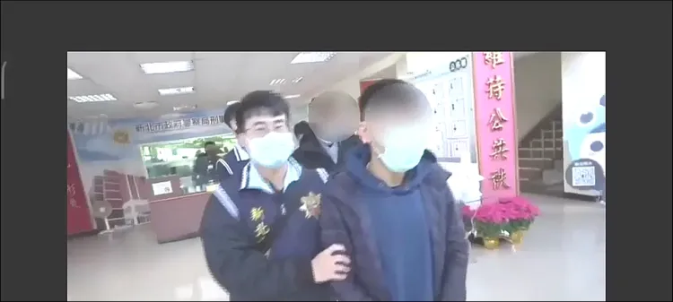 警方循線逮捕同夥的張男及彭男。警方提供