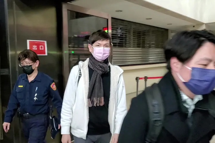 高虹安男友李忠庭被以被告身分約談，訊後請回。資料照片