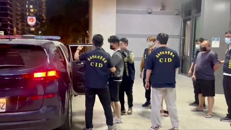 警方逮捕販毒主嫌吳姓男子。讀者提供