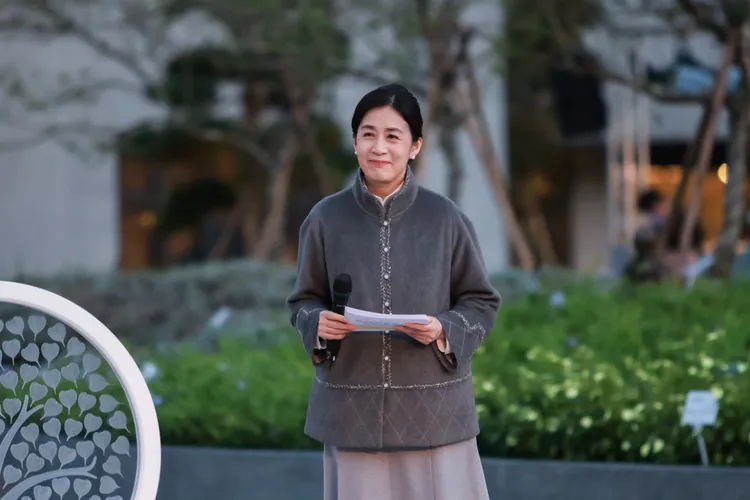 李文瑗難得露面主持活動。趙世平攝