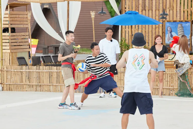 躲避球比賽，讓大家非常盡興。灰人文化提供