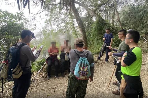 一家三口開心攻頂台南大凍山 下山分頭走全迷路!隔天才團圓