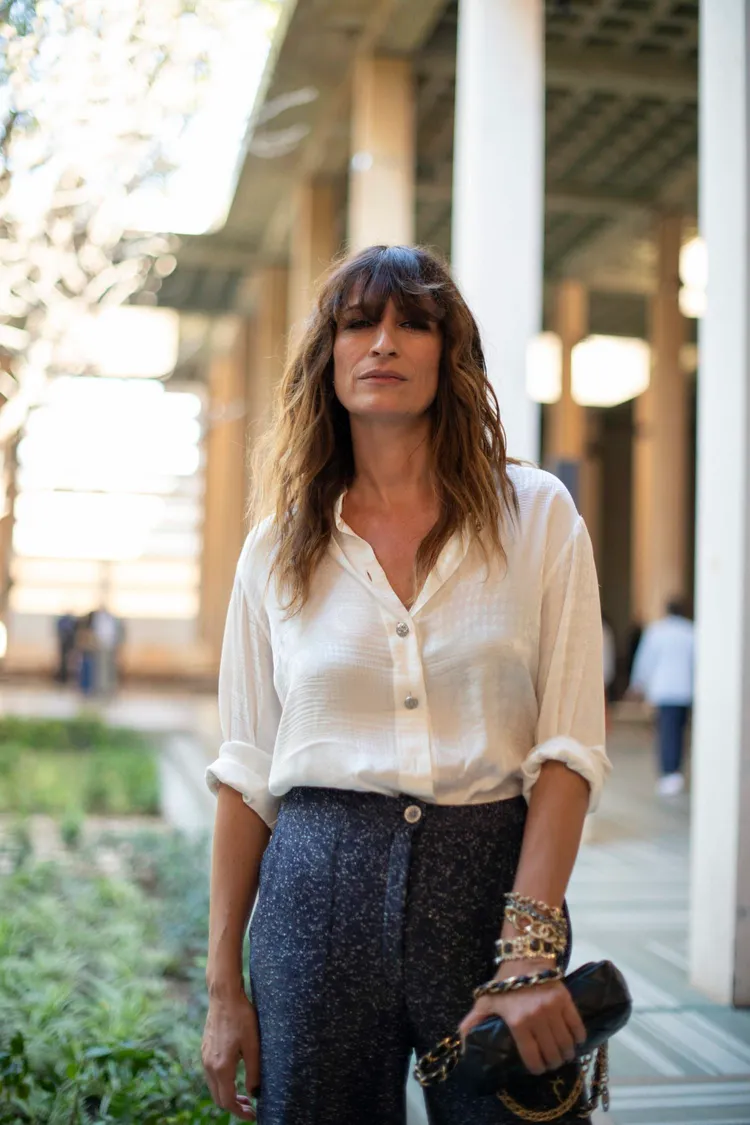 看秀嘉賓超模卡洛琳德麥格雷特。品牌提供