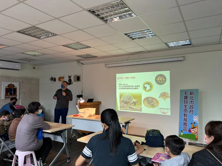 動保處因應民眾需求，特別於毛寶貝生命教育園區開設特殊寵物照護課程。新北市府提供
