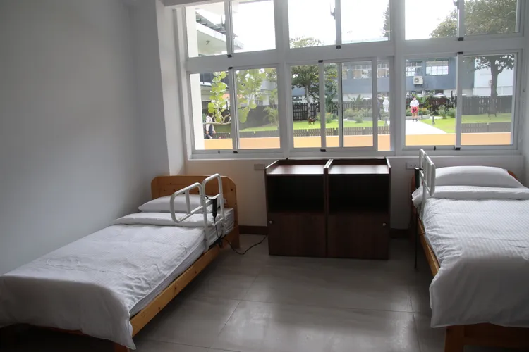 台東樂智幸福家園內部房間。台東縣府提供