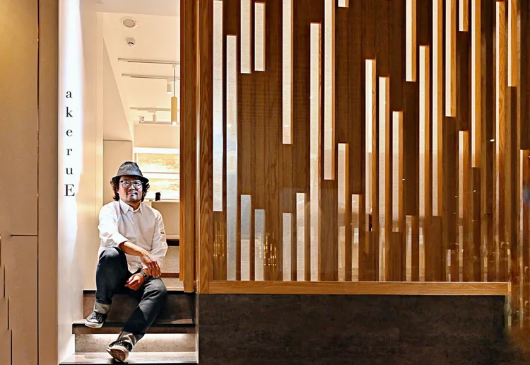 akeruE以甜點套餐搭配Liquid paring。業者提供