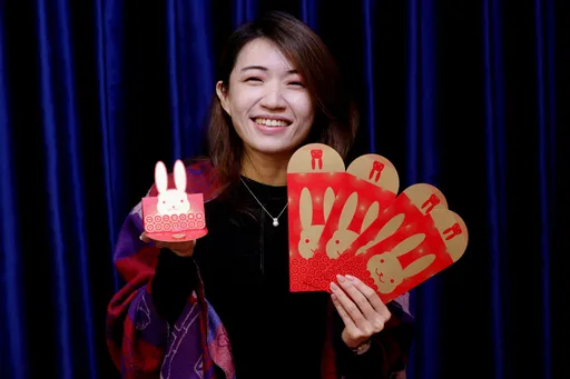 蔡英文賴清德兔年賀卡藏玄機 總統府明發送限量春聯、紅包袋